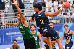 （成都世运会）沙滩手球——男子半决赛：葡萄牙队胜西班牙队