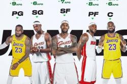 詹姆斯在五个位置上都打出超巨表现！历史唯一！