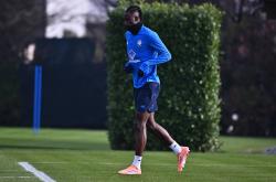 （外代二线）足球——欧冠联赛：亚特兰大赛前备战