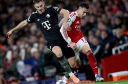 （体育）足球——欧冠：阿森纳胜拜仁慕尼黑