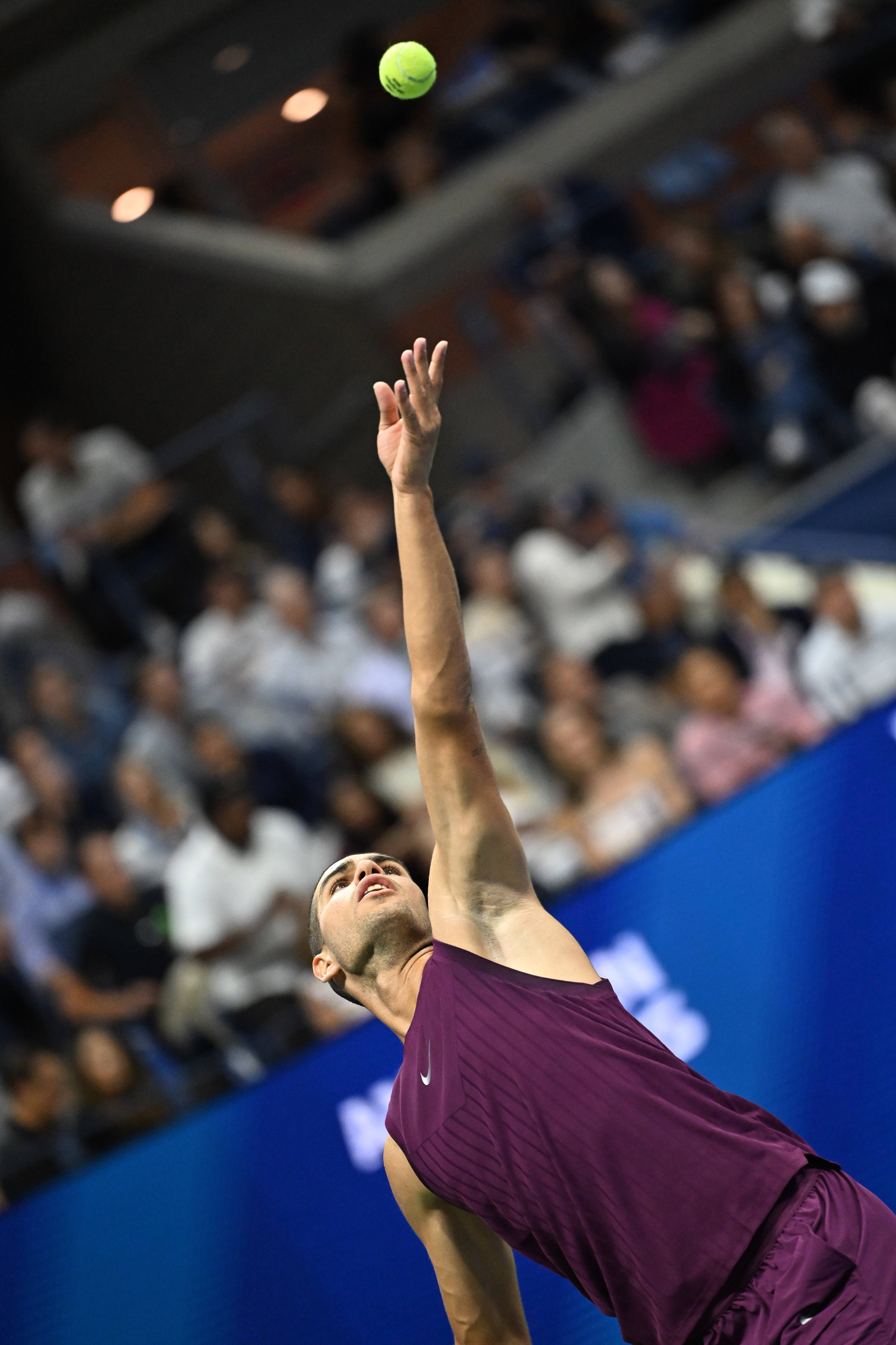 (体育)网球——美网:阿尔卡拉斯晋级