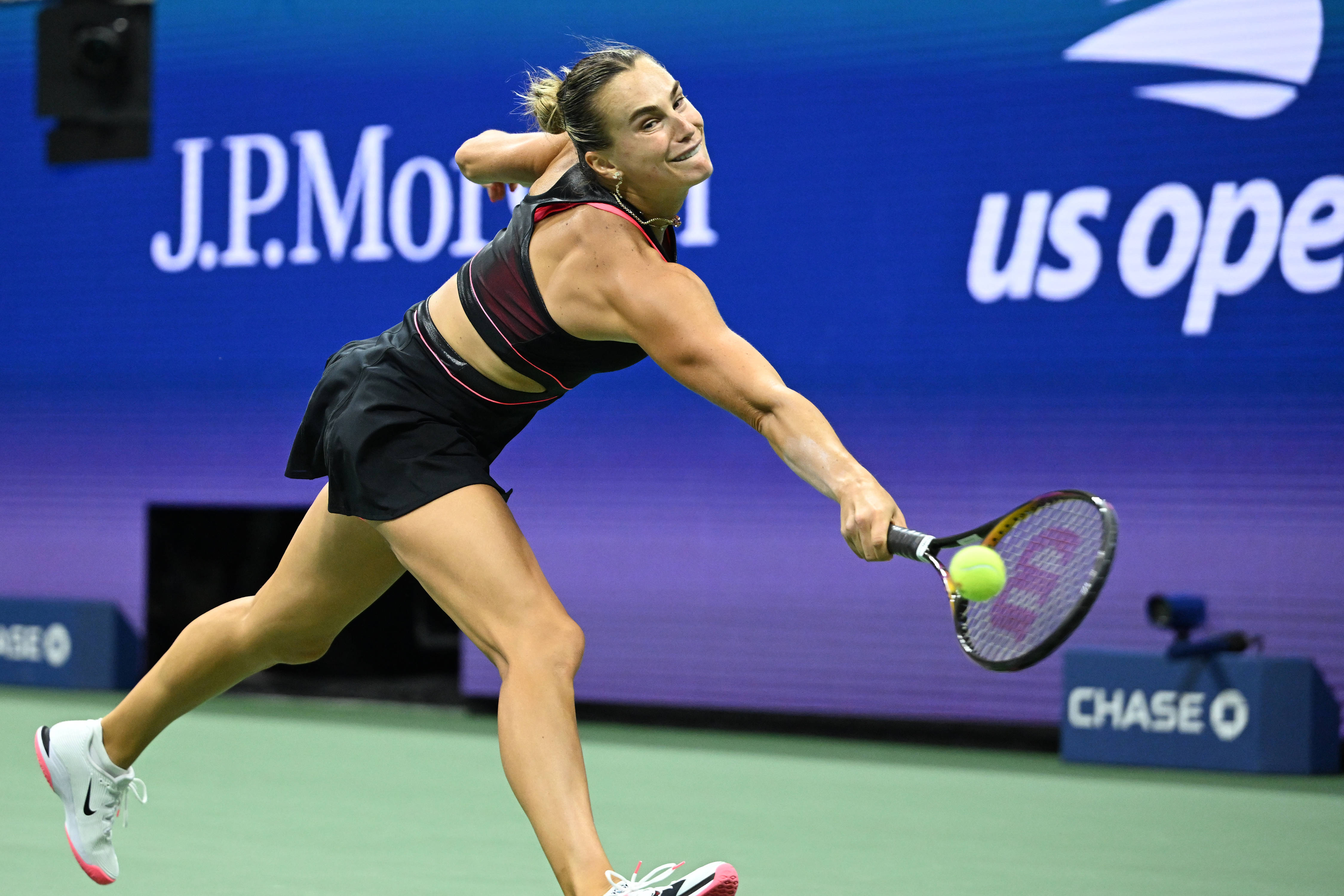 (体育)网球——美网:萨巴伦卡晋级