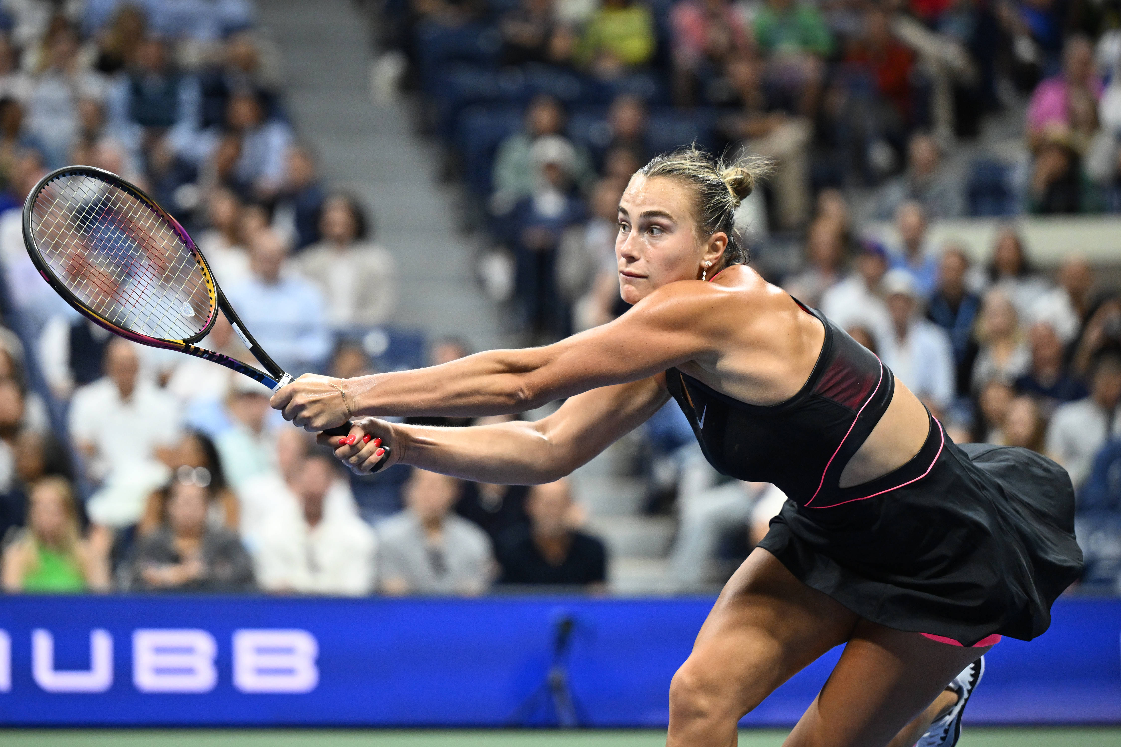 (体育)网球——美网:萨巴伦卡晋级